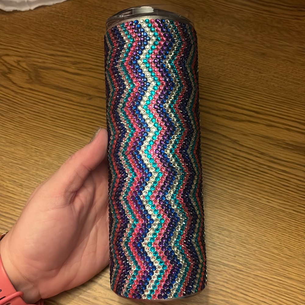 Rhinestone tumbler